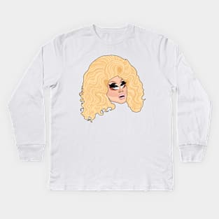 Tracie Mandrell Kids Long Sleeve T-Shirt